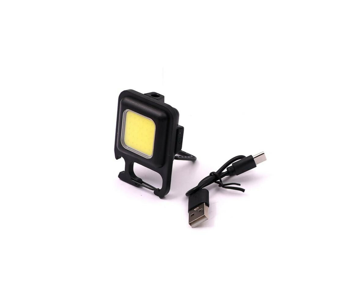Torch LED Light | KeyChain | COB | Rechargeable | 6W