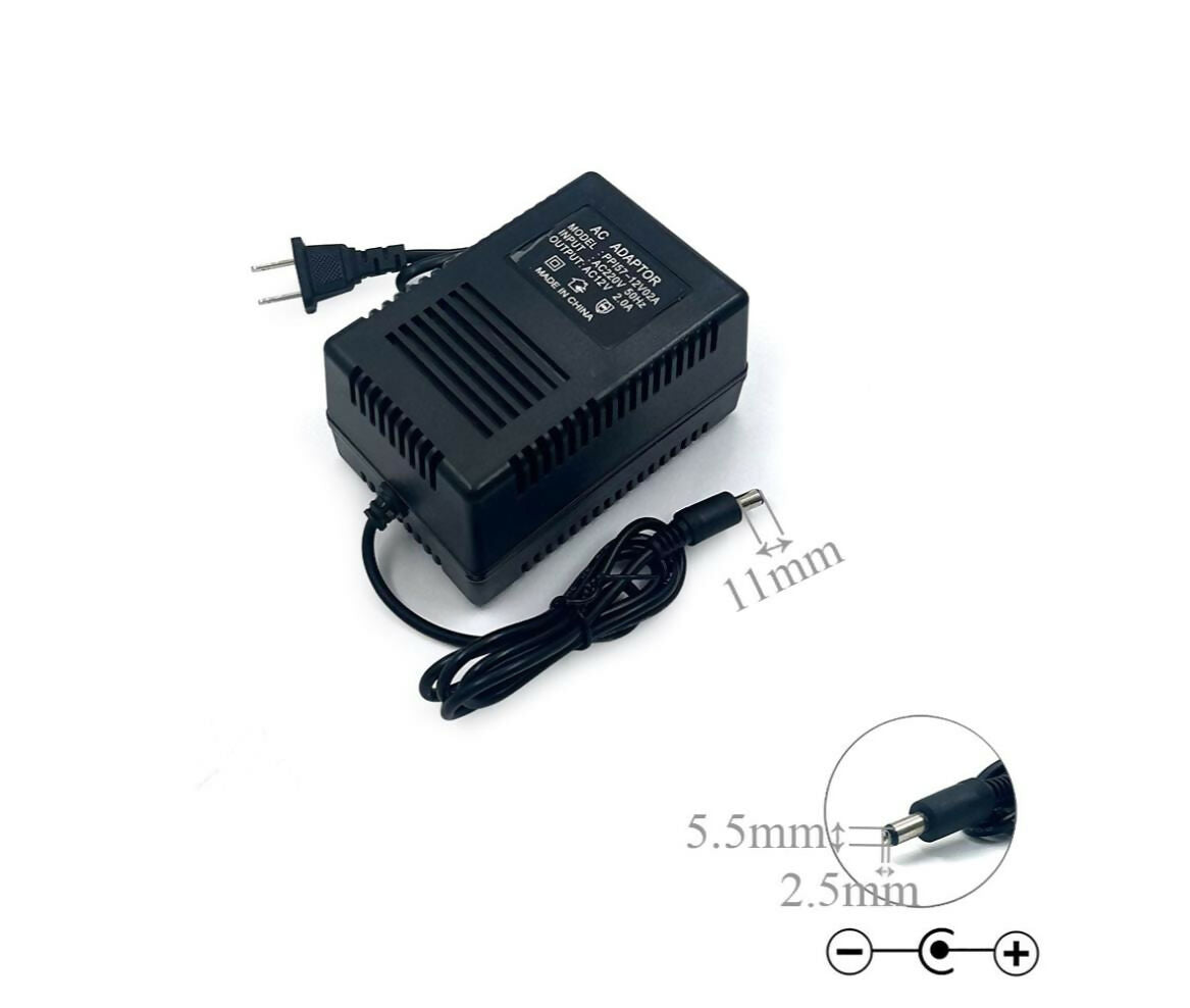 Power Adapter Linear | AC 12V 2A | 5.5x2.5mm