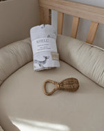 Muslin Swaddle & Summer Blanket 100x100 cm - Whales Print