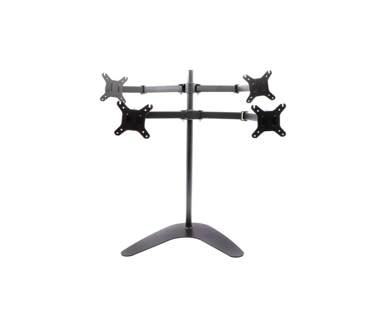 Bracket LCD | Screen Stand | Swivel Quatro Arm | 14"~ 24"