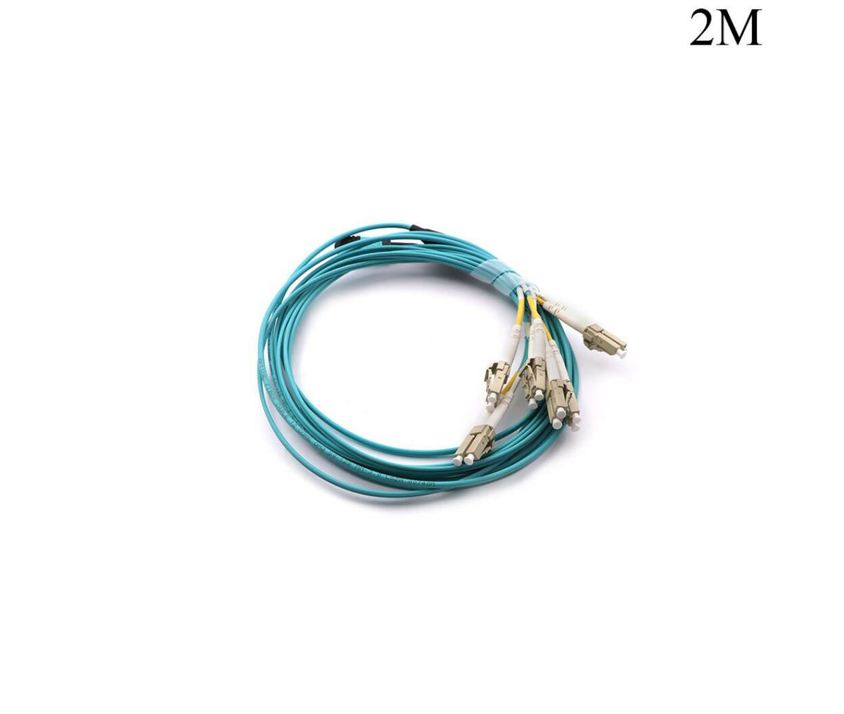 Optical Cable | Multimode | MPO - LC | 12 Core | OM3 | 2M