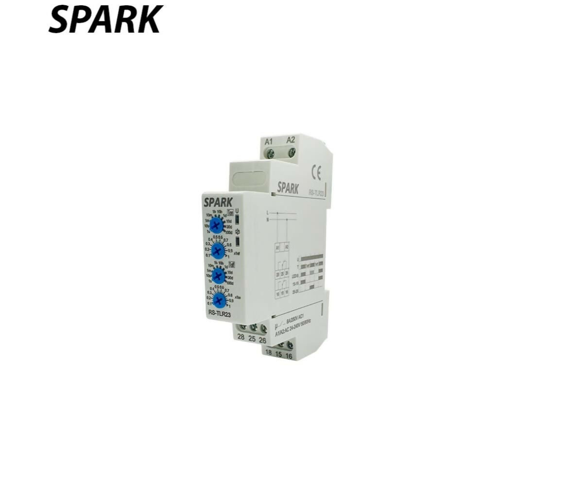 Timer Switch | Manual Din Rail | Double Time | 24V AC & DC 220V AC | Spark