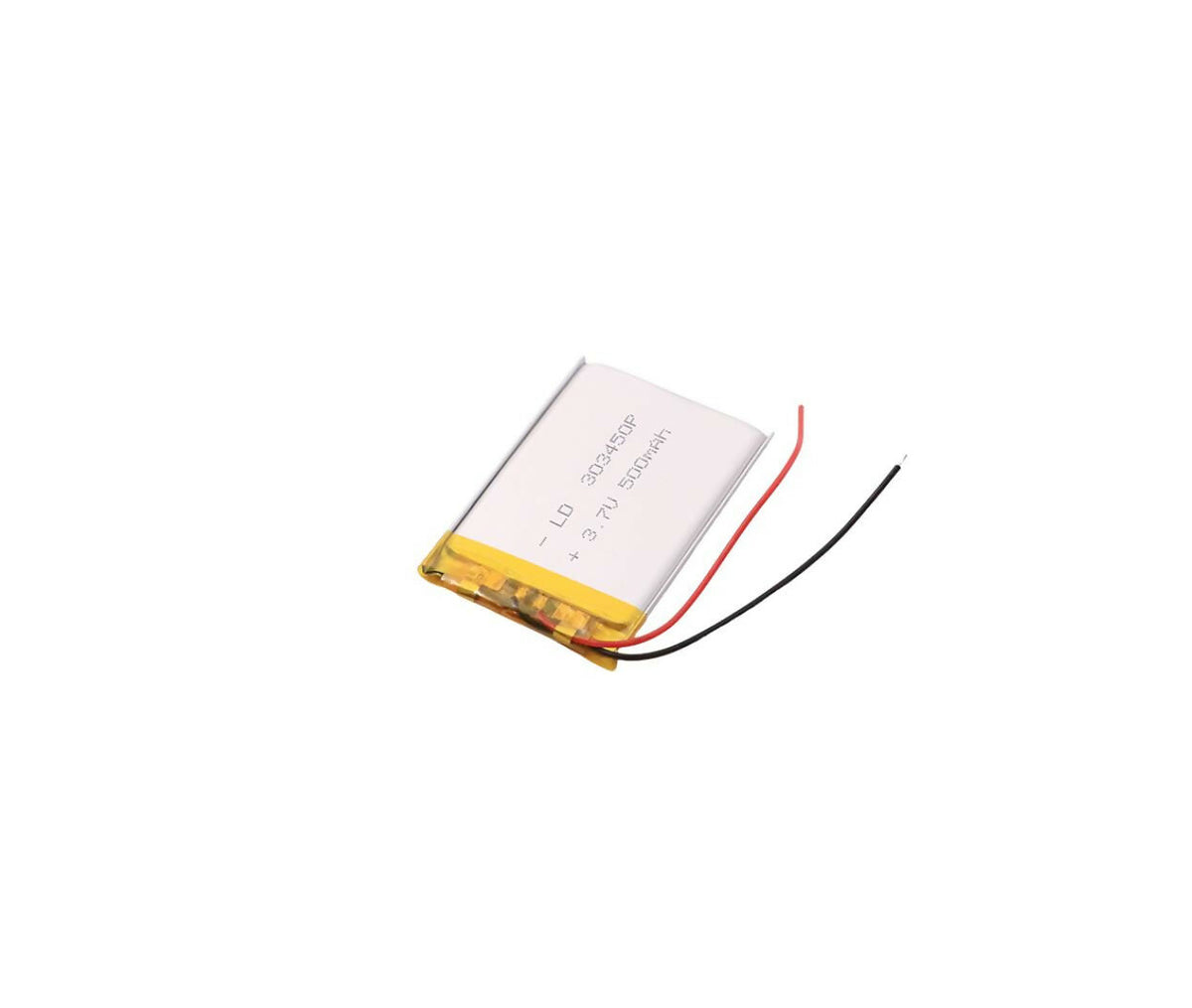 Lithium-Polymer Battery | LIPO | 50x35x3mm | 3.7V 0.50Ah
