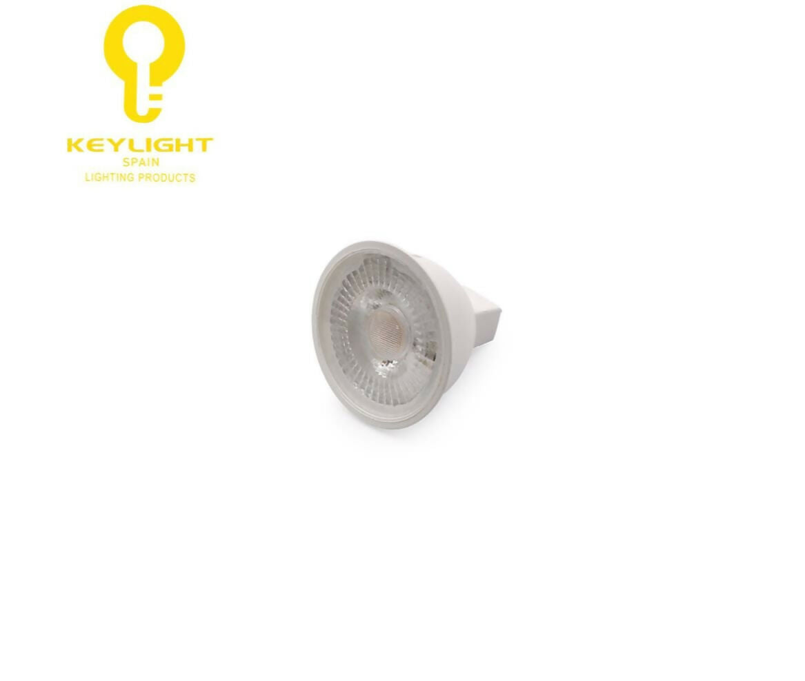 LED Spotlight | GU5.3 | 220V AC 7W | Warm White | Lens | Keylight