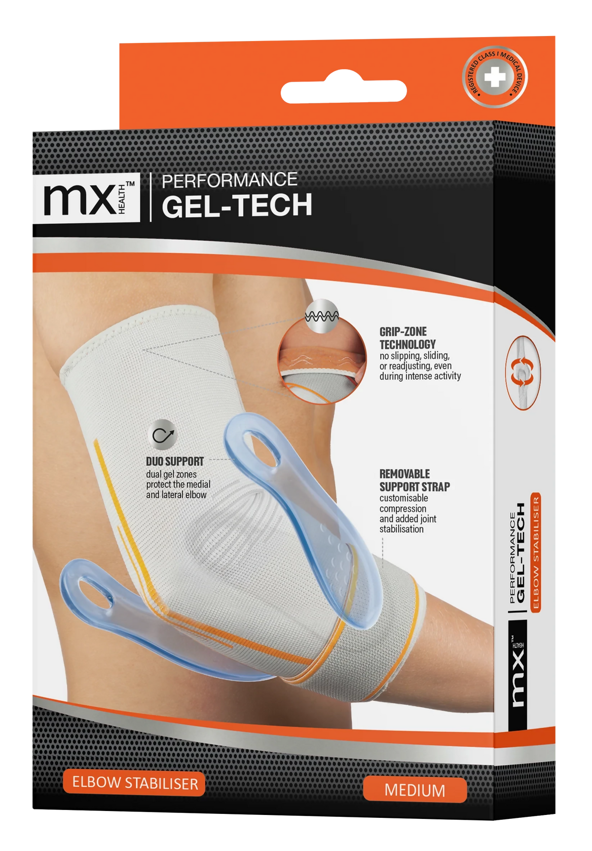 Performance Gel Tech Elasticated Elbow Stabiliser