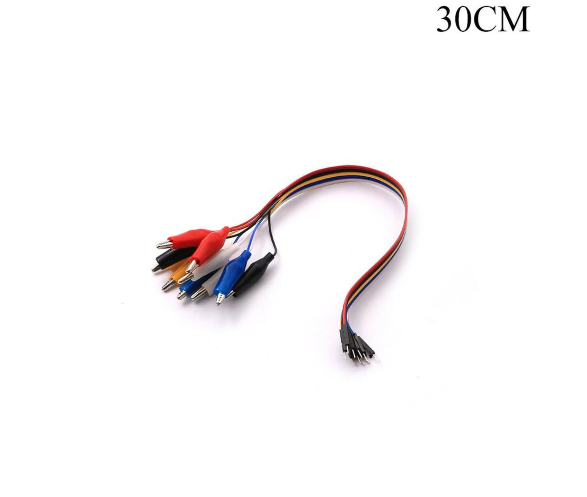 Jumper Wire Dupont - Crocodile Set Male 30cm| Breadboard | 10pcs