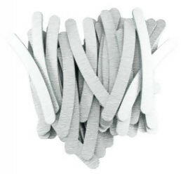 Curved Gray Nail File 100/180