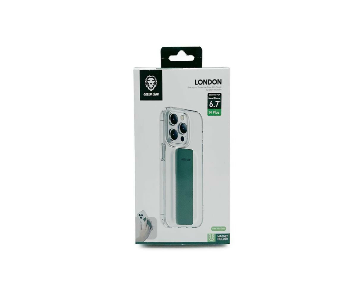 Mobile Case | IPhone 14 | Magsafe | Green Lion