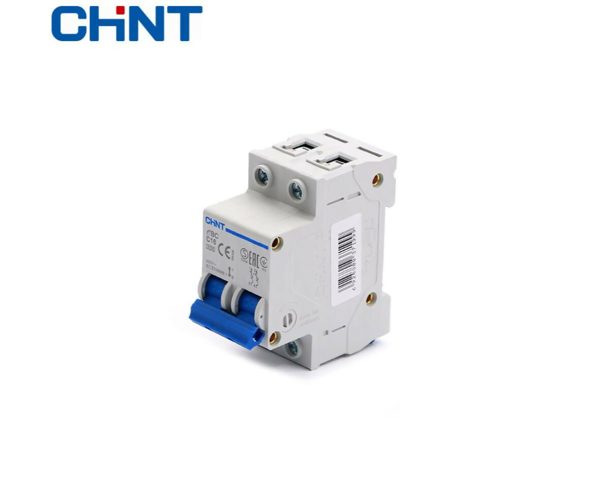 Breaker | MCB | 2-Pole | 16A | Chint