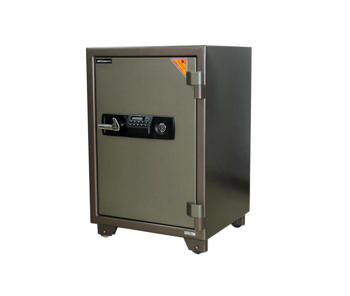 Safe Box | Electronic key | Fire Resist | 865x580x507mm | 185Kg | Gray