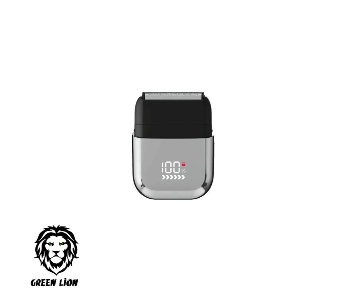 Green Lion Men's Shaver X Wet and Dry Use - Silver