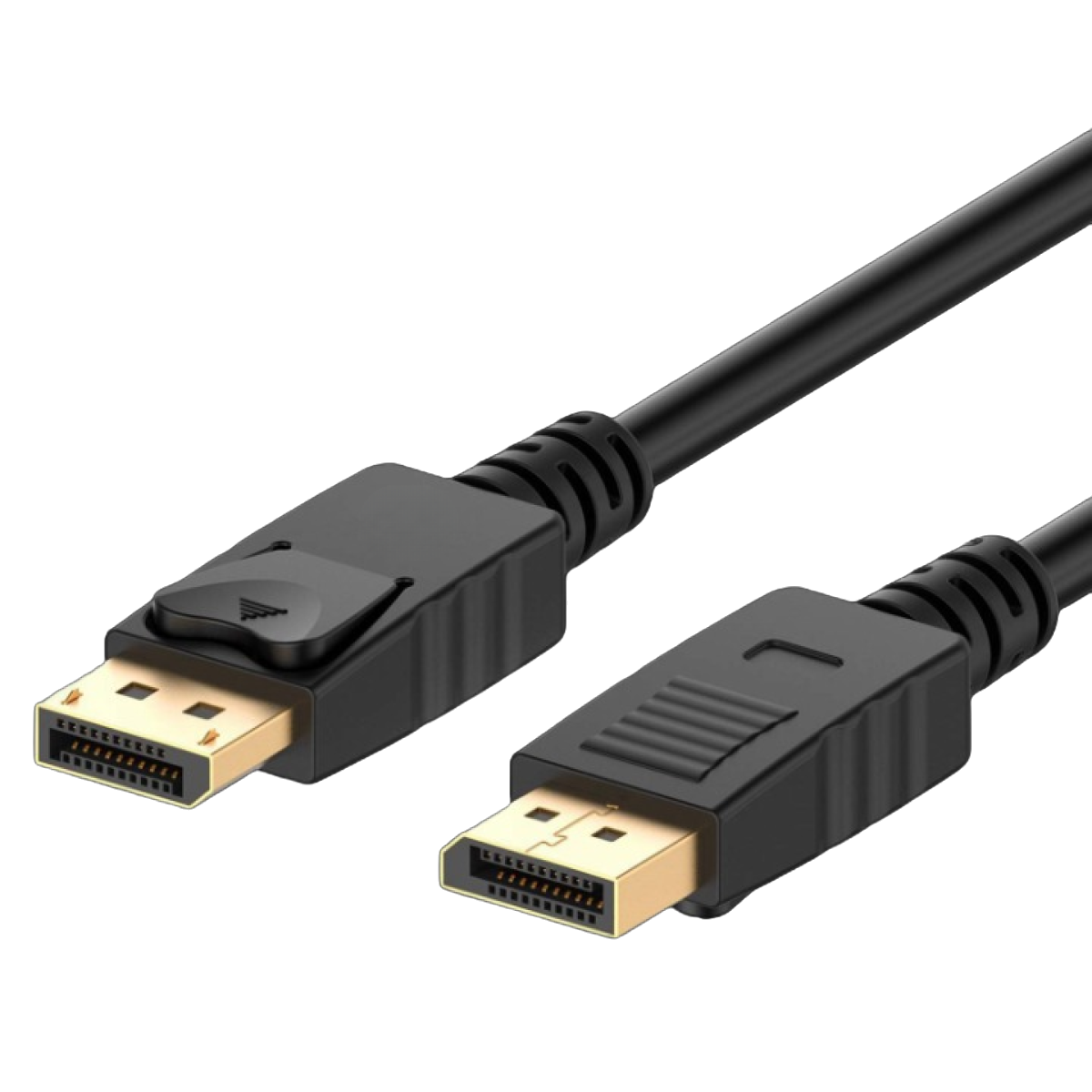 MicroPro DP to DP Display Port Cable (M-M) 4K - 1.8m - Black