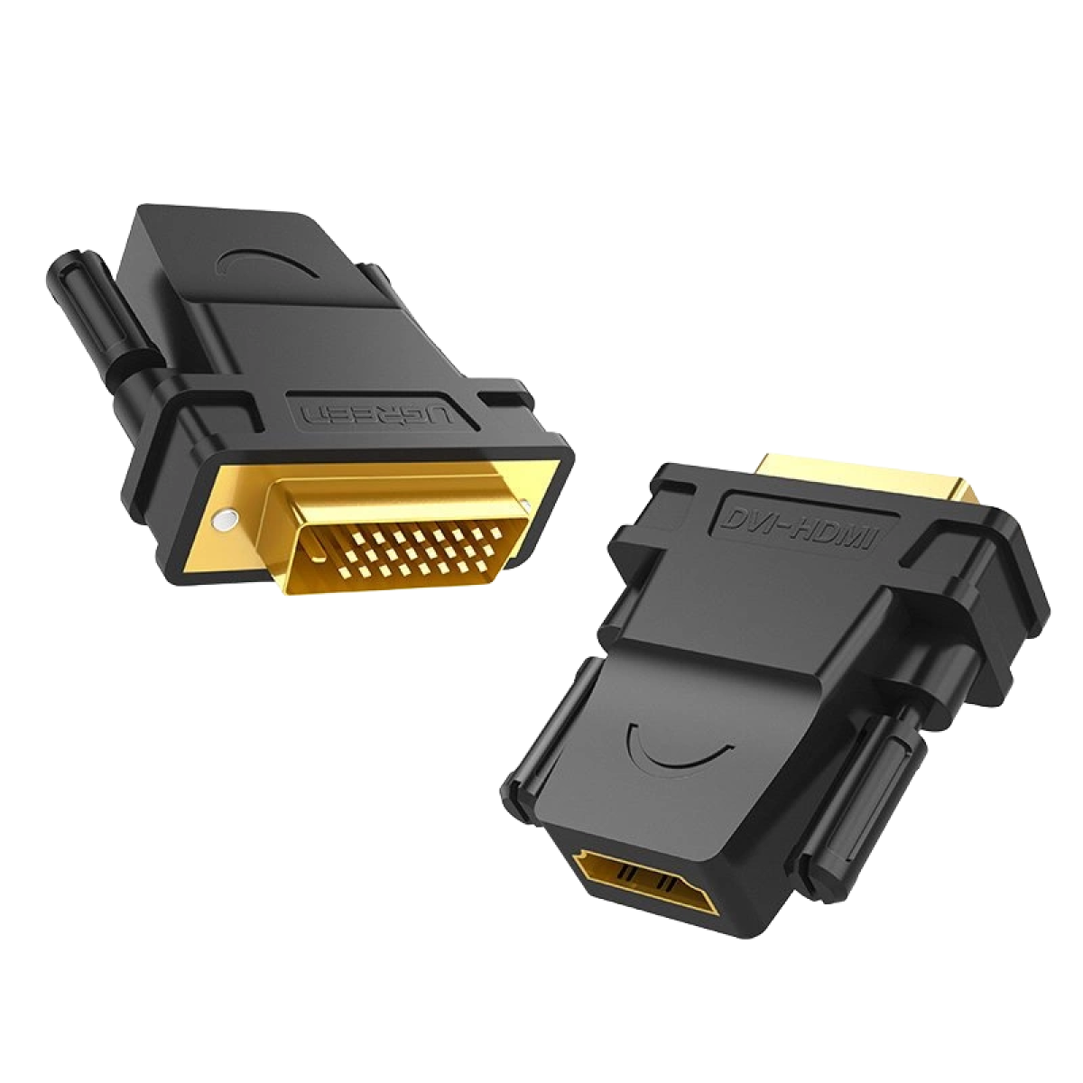UGreen (20124) DVI-D To HDMI (M-F) Cable Coupler - Black