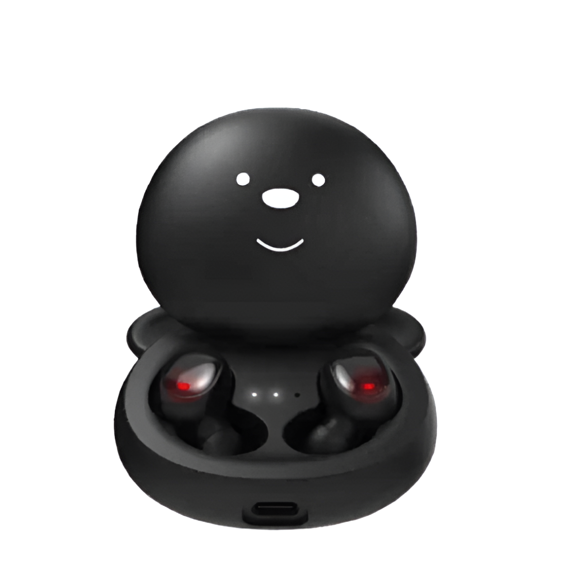 Porodo (PDSTWLEP005-BK) Kids wireless earbuds with touch control and easy pairing - Black