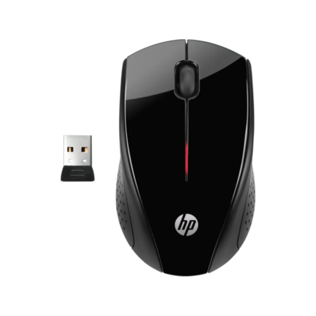 HP (X8Q81AV) X3000 Wireless Optical Mouse - 2.4GHz - Black