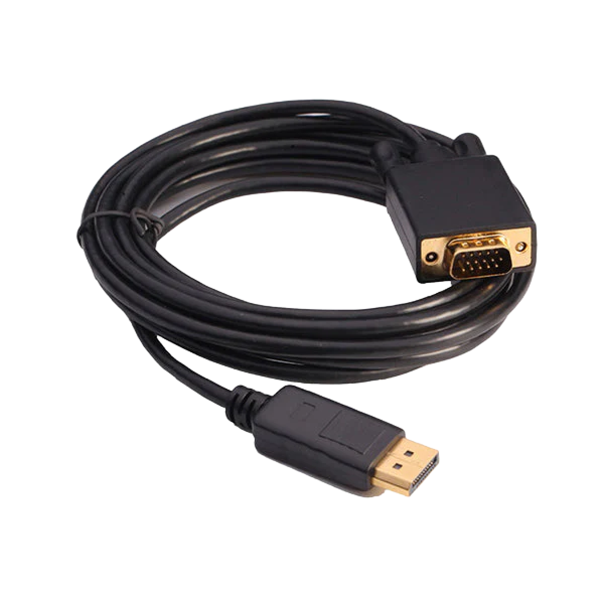 Conqueror (C133D) DP To VGA (M-M) Cable - White