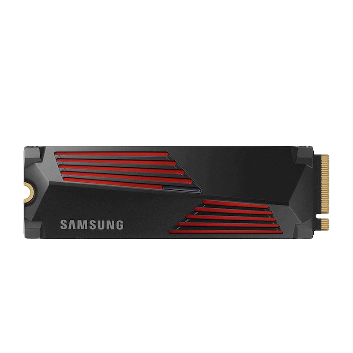 Samsung (MZ-V9P2T0CW) 2Tb SSD 990 Pro M.2 2280 PCIe 4.0 NVMe 1.4 SSD, Heatsink - Black
