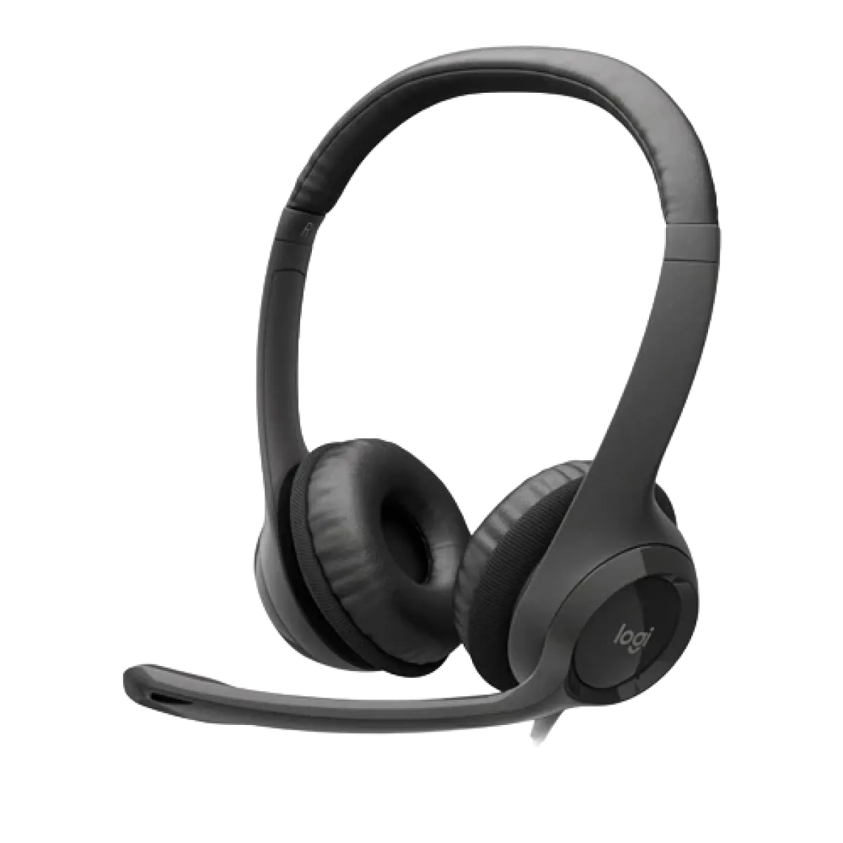 Logitech (981-000803) H390 Wired Stereo Headset - USB2.0 - Black
