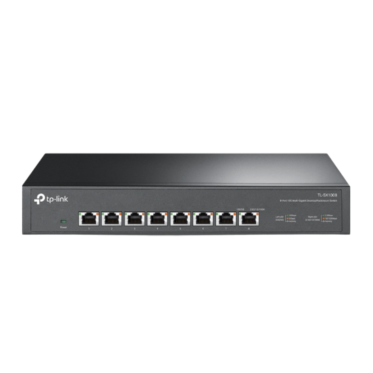 TP-Link (TL-SX1008) 8-Port 10G Desktop/Rackmount Switch - Black