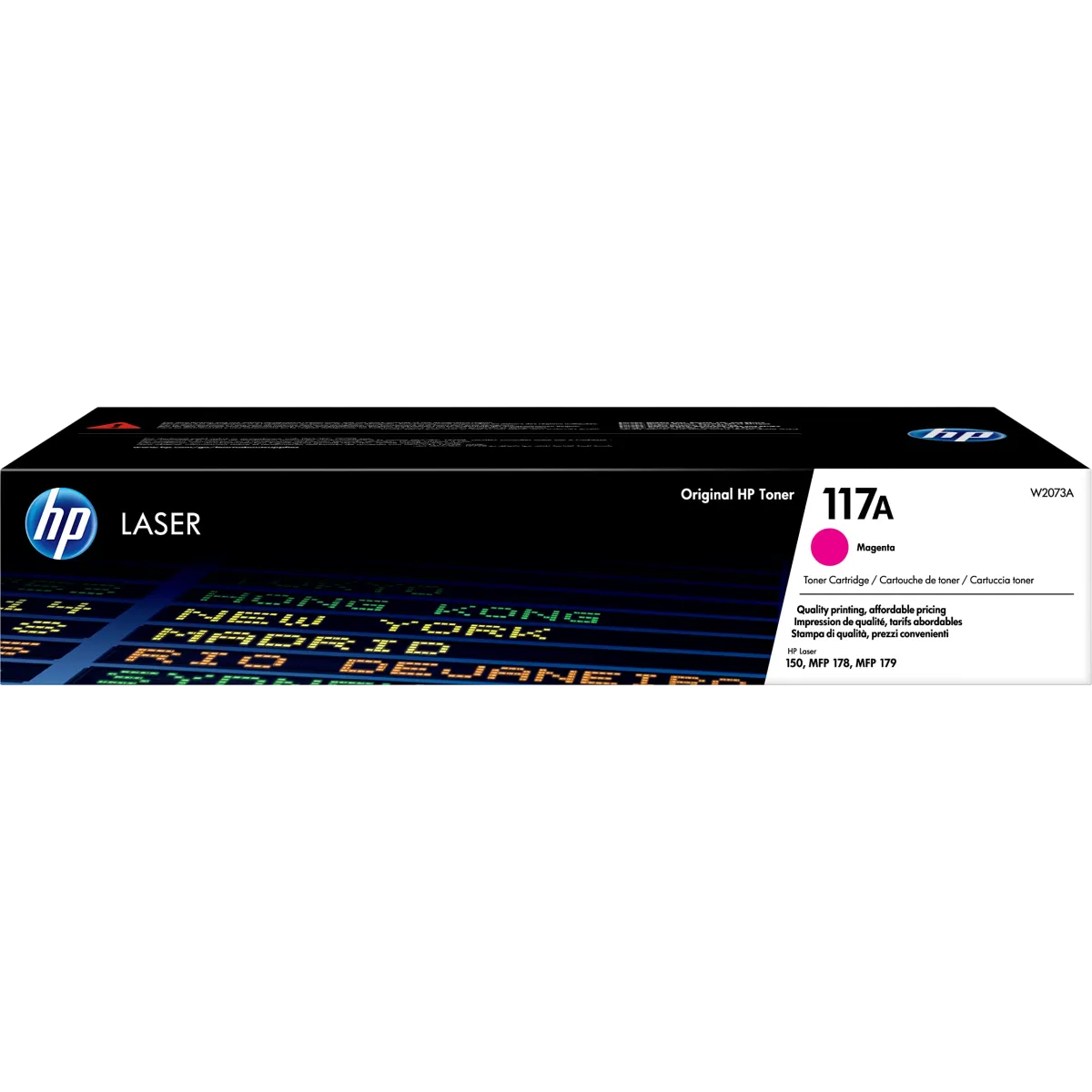 HP (W2073A) 117A Magenta Genuine Toner Cartridge - For HP 150; MFP 178; MFP 179 - Approx 700 Pages