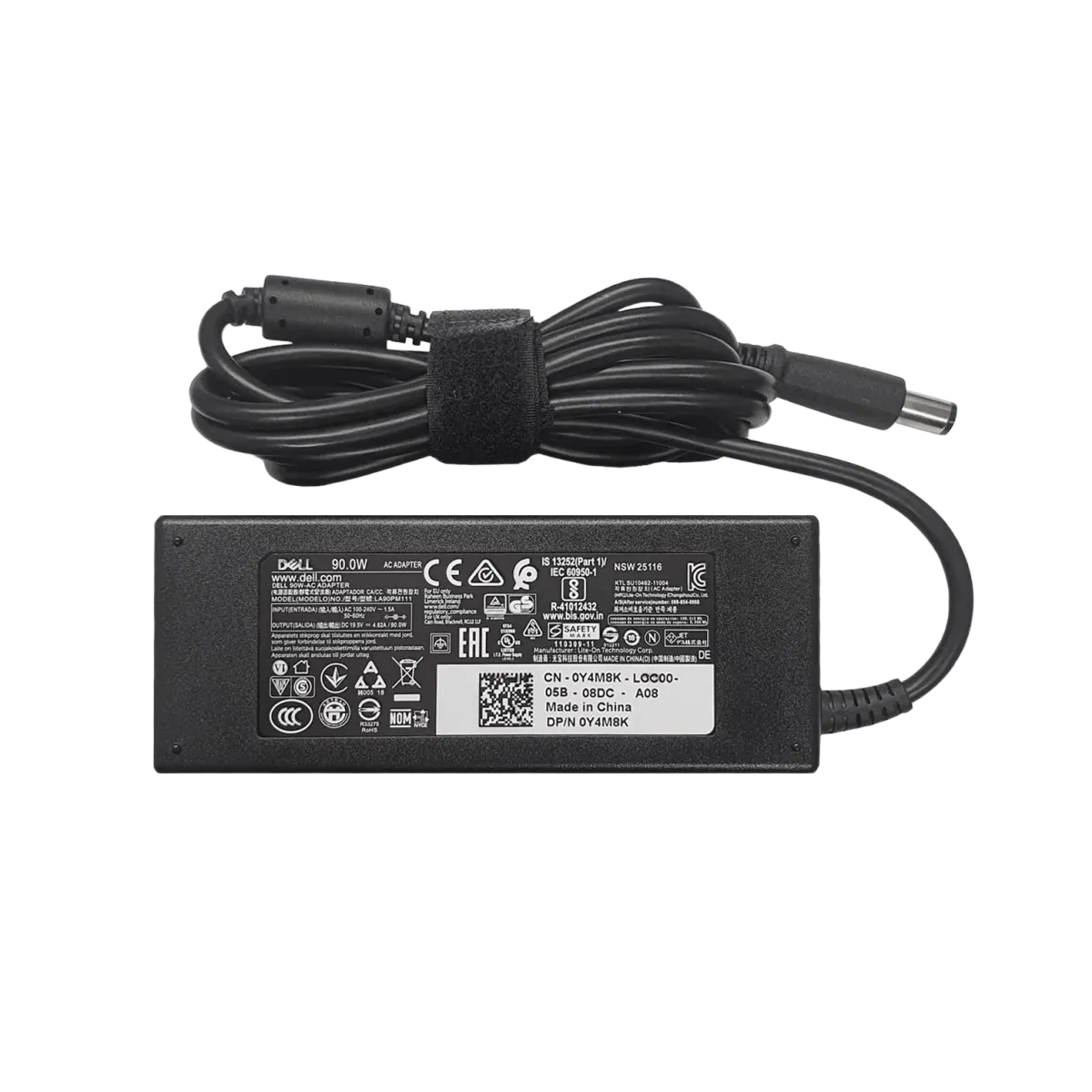 OEM (DA90PM111) Dell Compatible AC Adapter - 19.5V 4.62A - 7.4x5mm Plug - Black