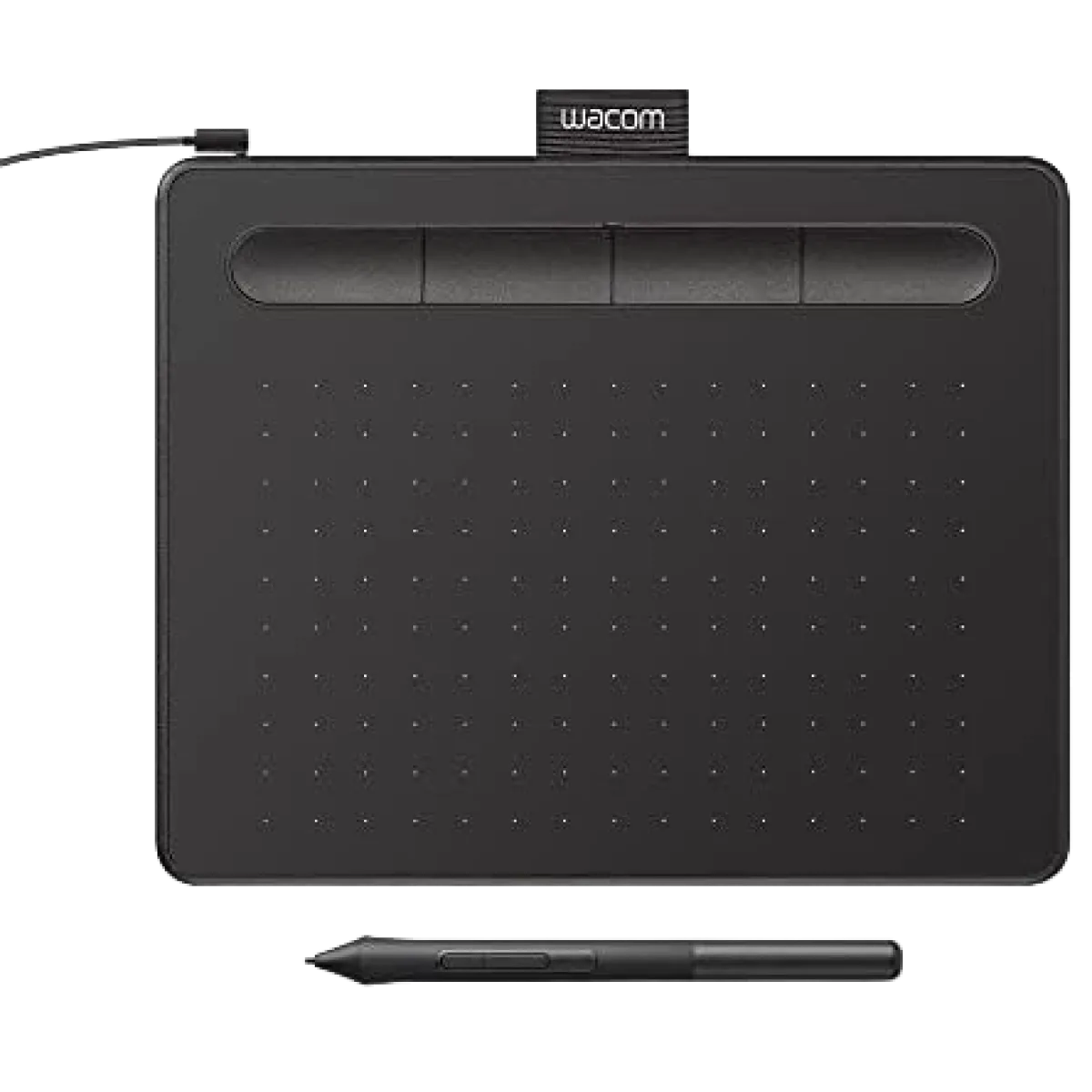 Wacom (CLT4100) Intuos (Small) Creative Pen & Touch Tablet - 2540lpi Resolution - Black