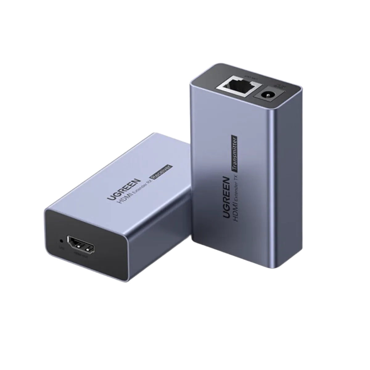 UGreen (90811EU) HDMI Extender Ethernet - Ethernet Cable Transmission - 50m - Grey