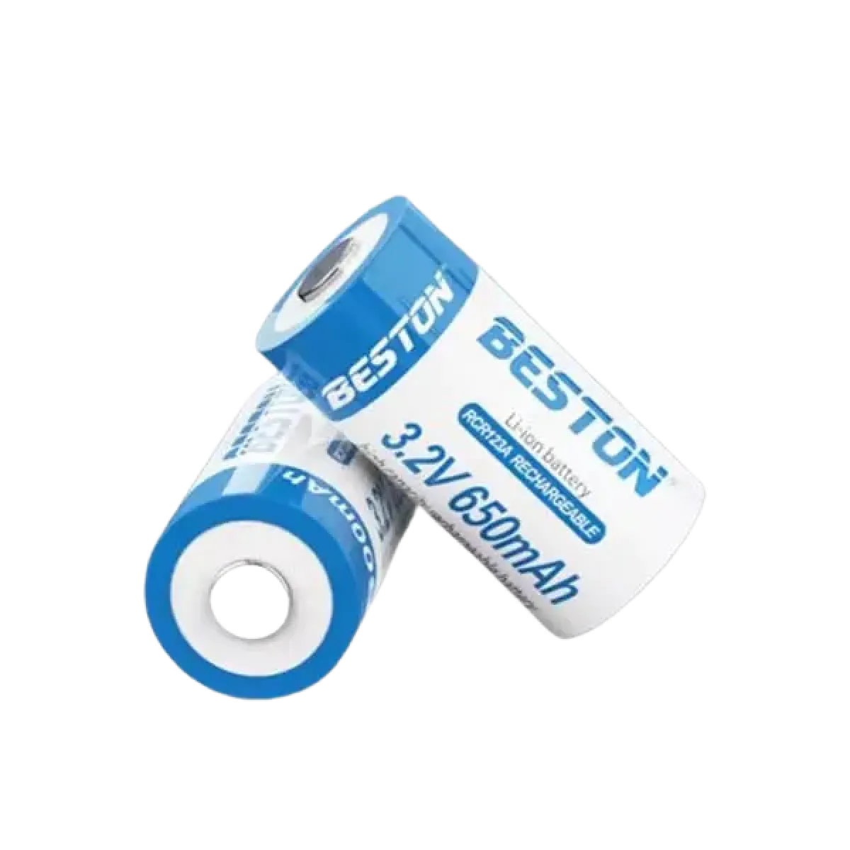Beston (BST-CR123A) Long Life Lithium Battery, 3V - Blue