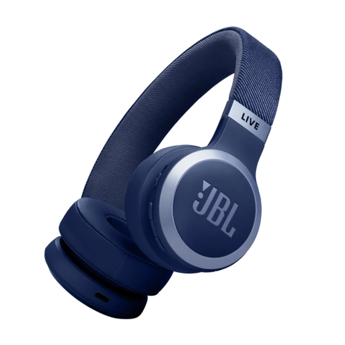 JBL Live 670nc Wireless On-Ear 40mm HeadPhones, ANC, Bluetooth, 1Y - Blue