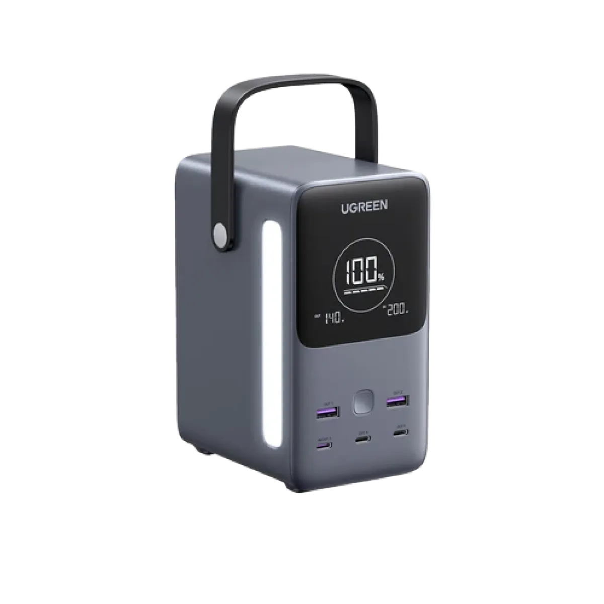 UGreen (25286) 300W Nexode Portable Power Bank - USB-C - Grey