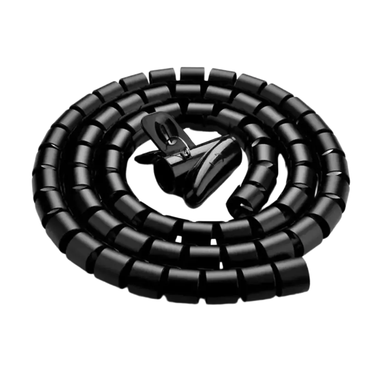 UGreen (30820) Spiral Cable Zipper Organizer - Flexible - 5m - Black
