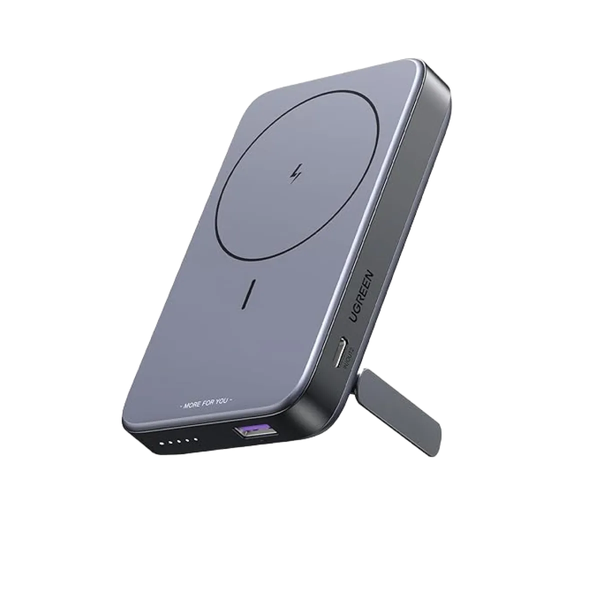 UGreen (15086) 10000mAh Magnetic Wireless Power Bank - SpaceGrey
