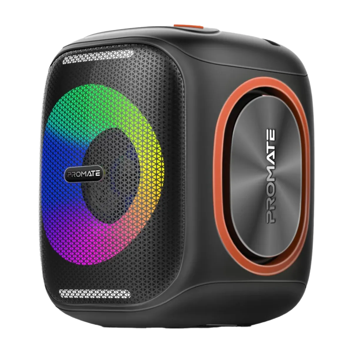 Promate (Strike-40) LumiSound HD 40W True Wireless Speaker - RGB - Black