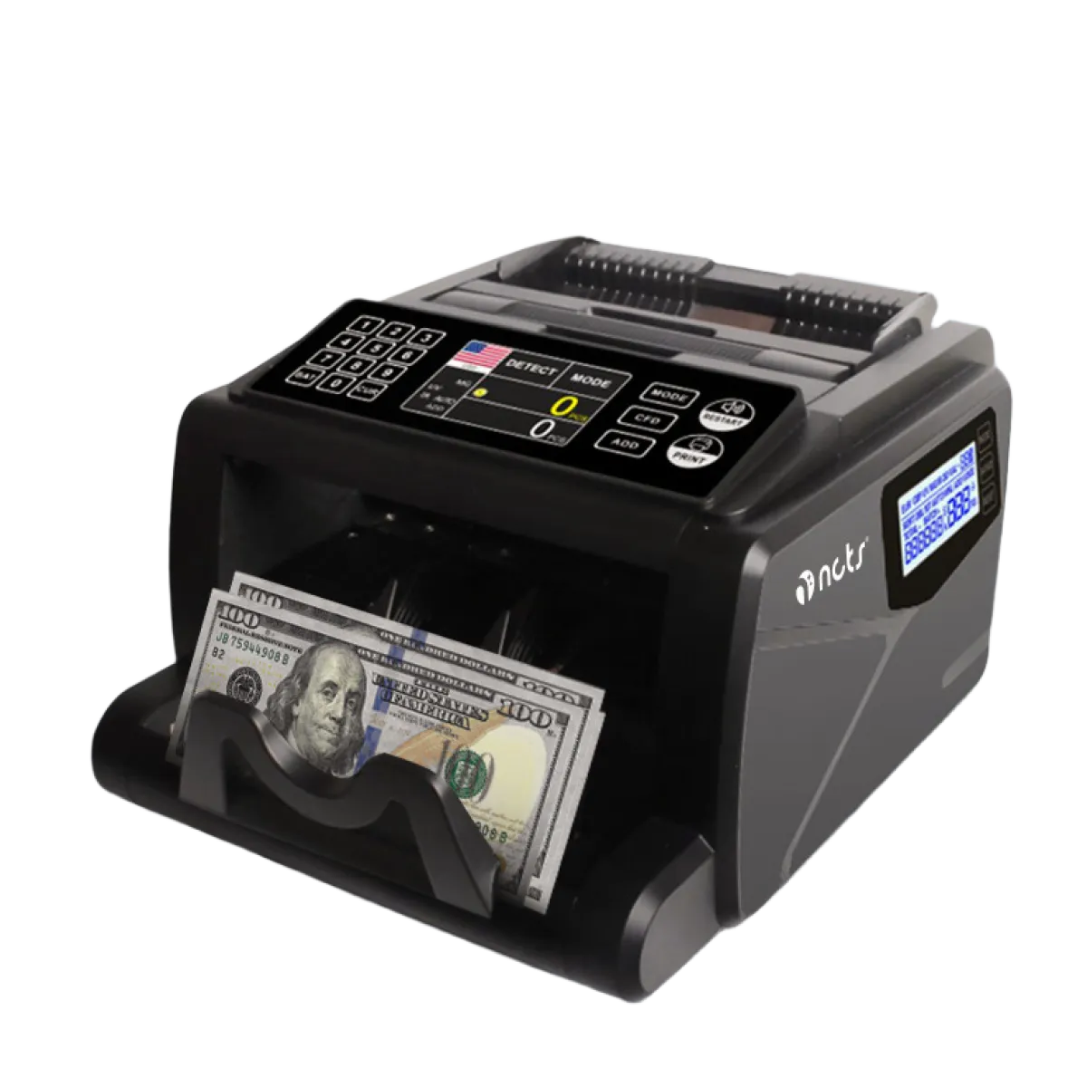 NCTS (MC11) Bill Counter - up to 200 Notes - Counterfeit detection
