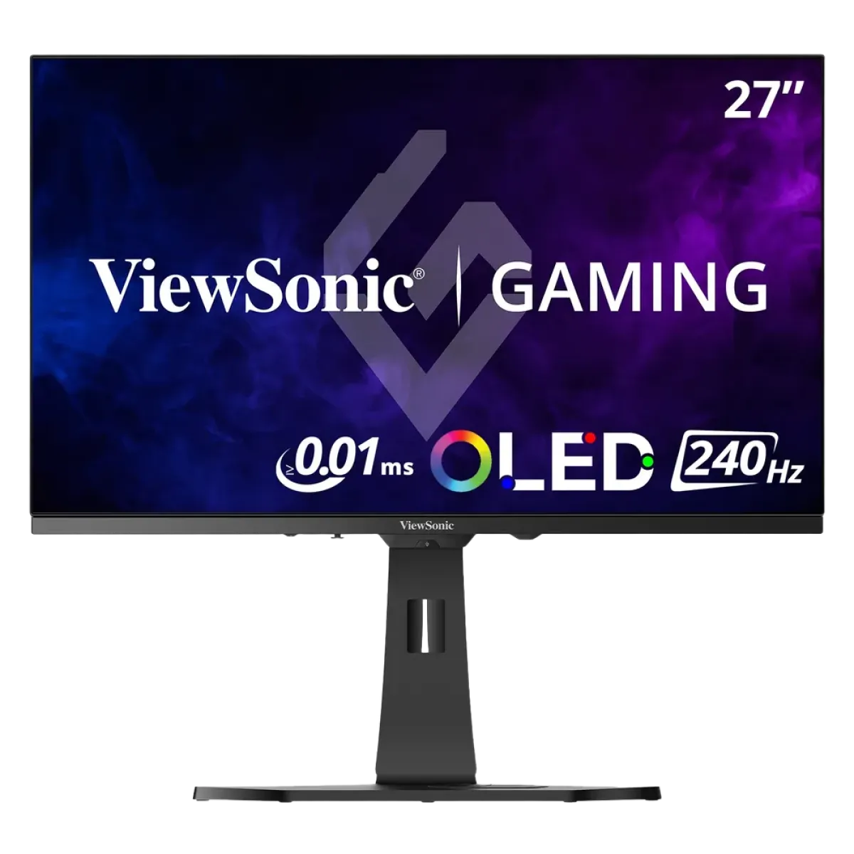 ViewSonic (XG272-2K-OLED) 27" Flat Monitor 2K QHD - 240Hz- 2x 3W- 3Yrs - Black/White