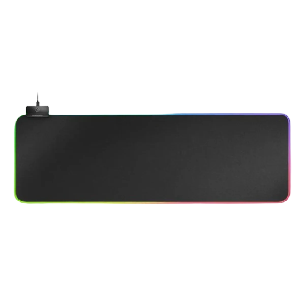 Mars ( MMPRGB2) XXL Gaming Mousepad - RGB - 2x USB - Black