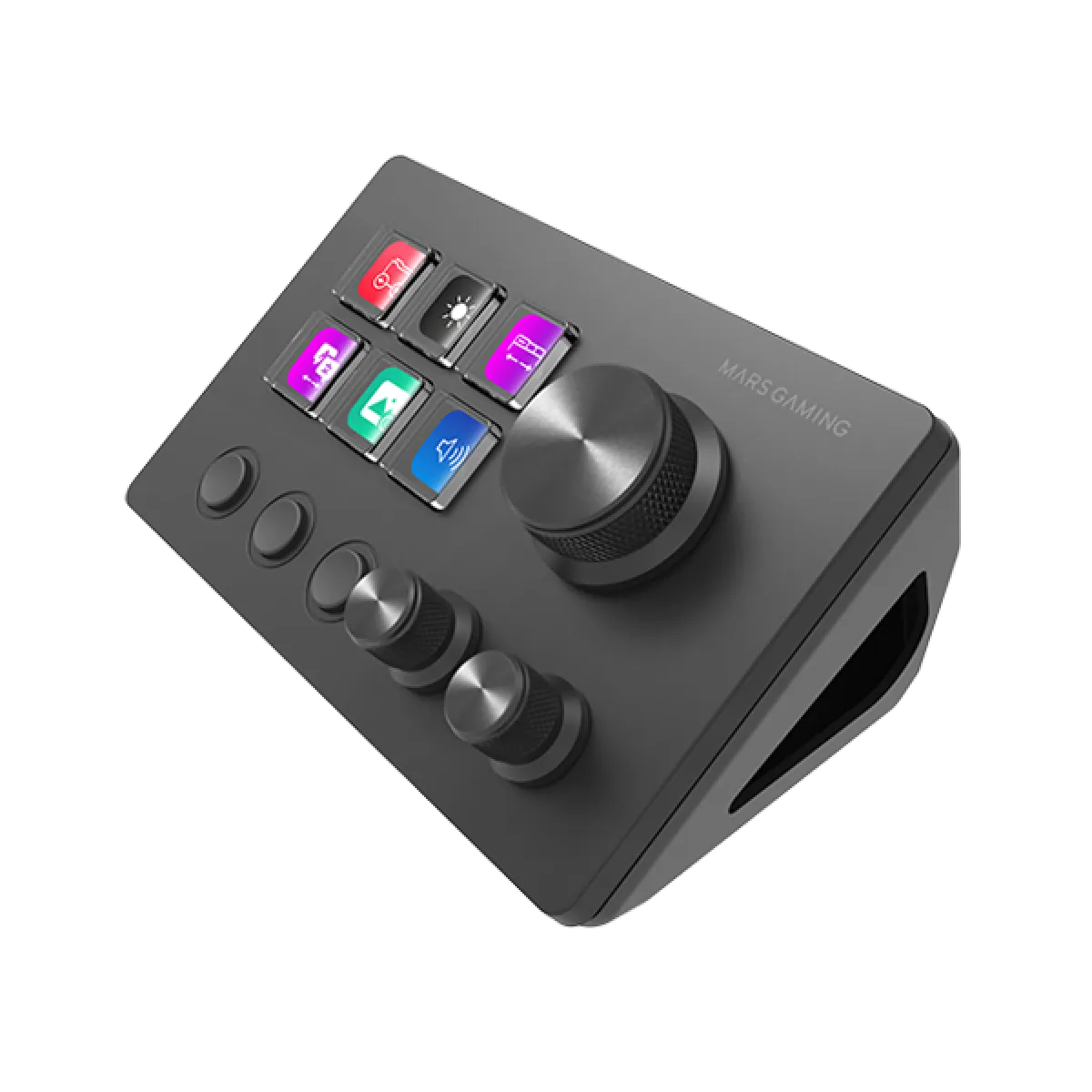 Mars (MSDTWO) Control Deck Slim For Streamers - Black