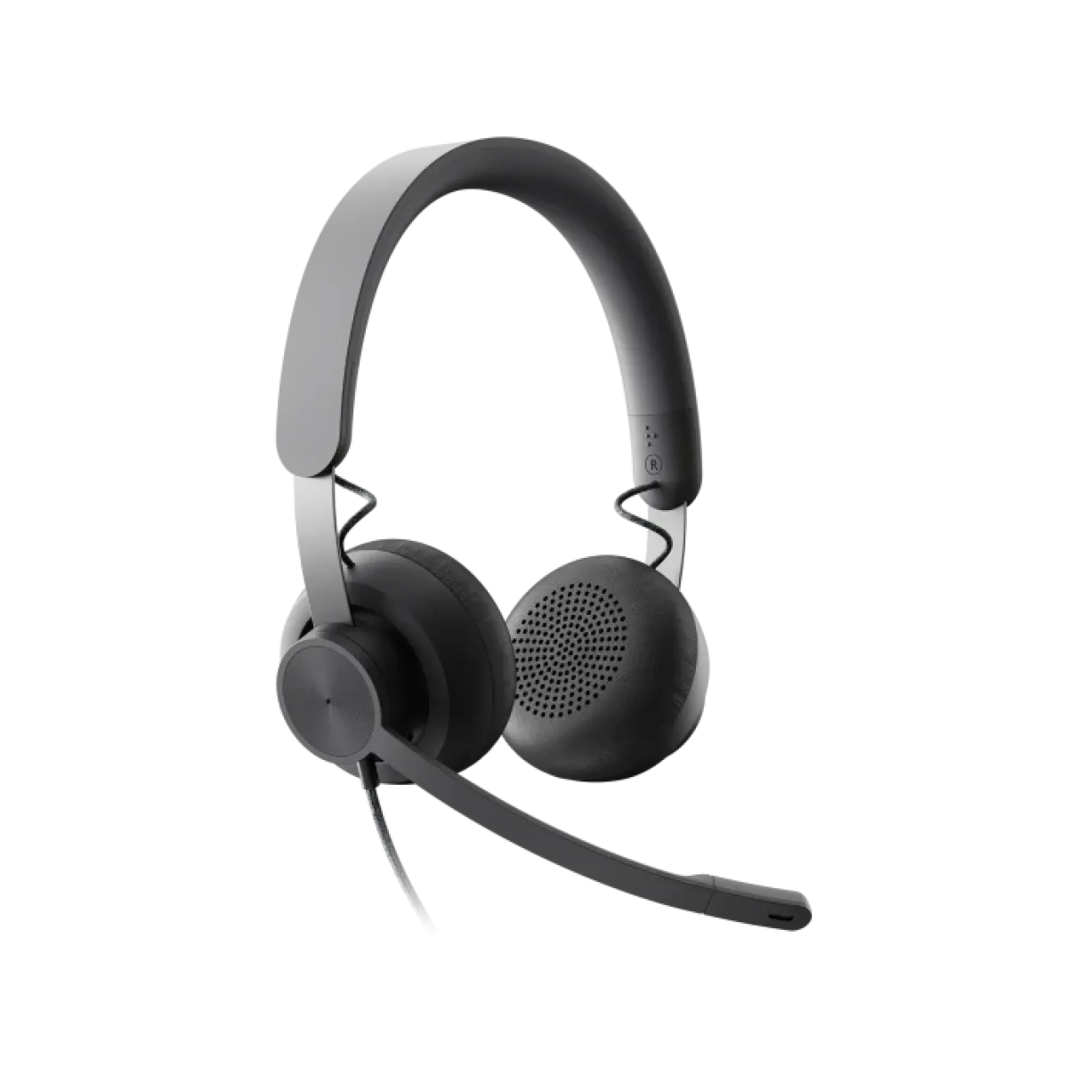 Logitech (981-000875) Zone Wired Stereo Headset - USB-A/C - Black