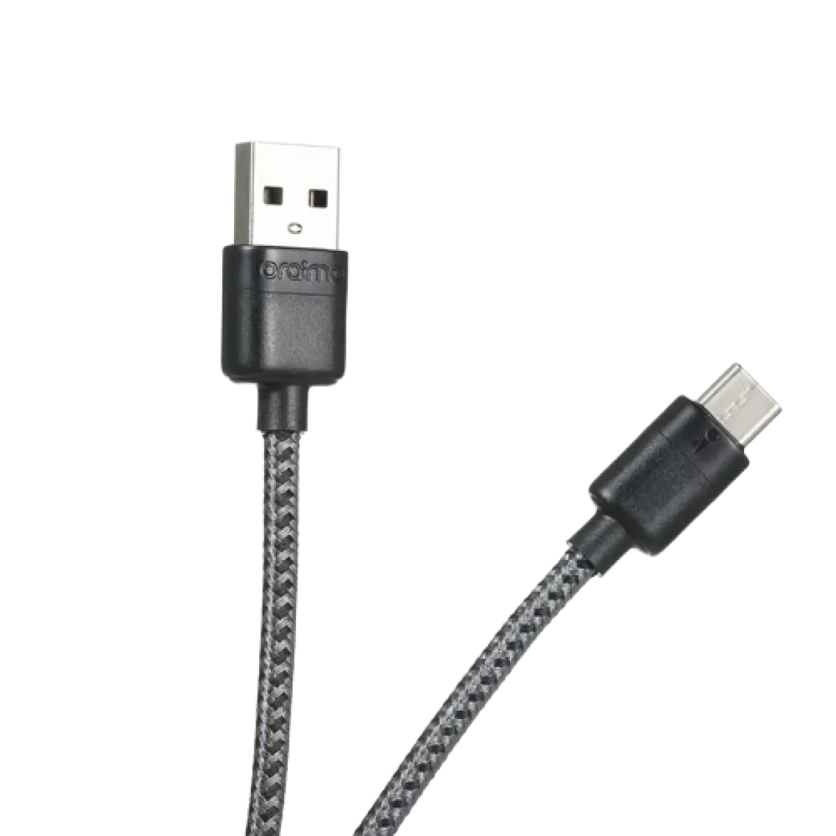 Oraimo (OCD-C32) Duraline3 3A Super Fast USB-C Sync Braided Cable - 1m - Black