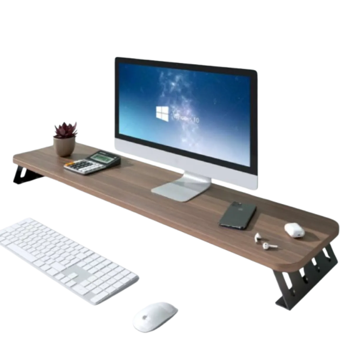 CEM (MRD74) Monitor Riser Stand - Brown