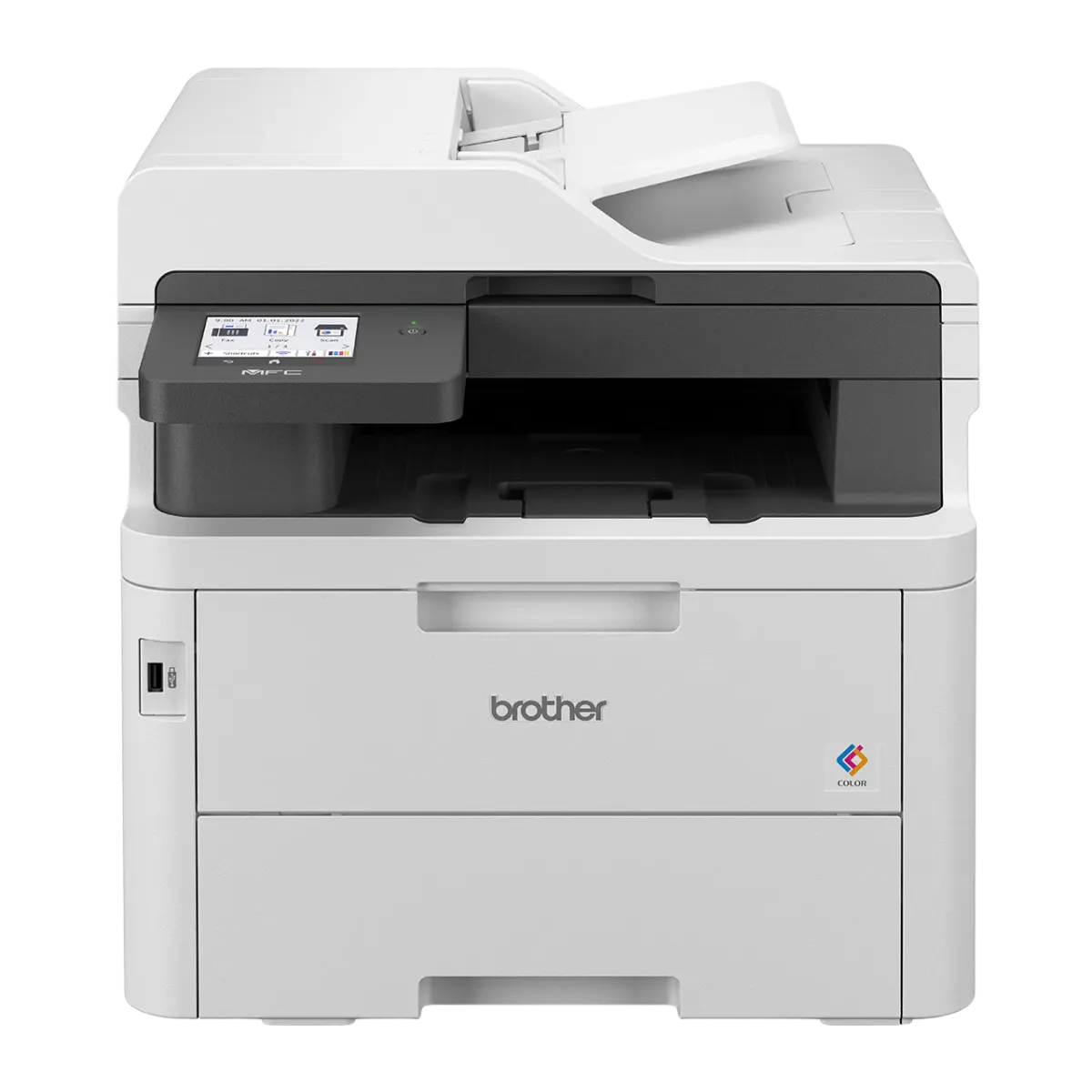 Brother (MFC-L3760CDW) Color Laser Multi-Function Printer - Print;Scan;Copy;Fax - Wifi - White