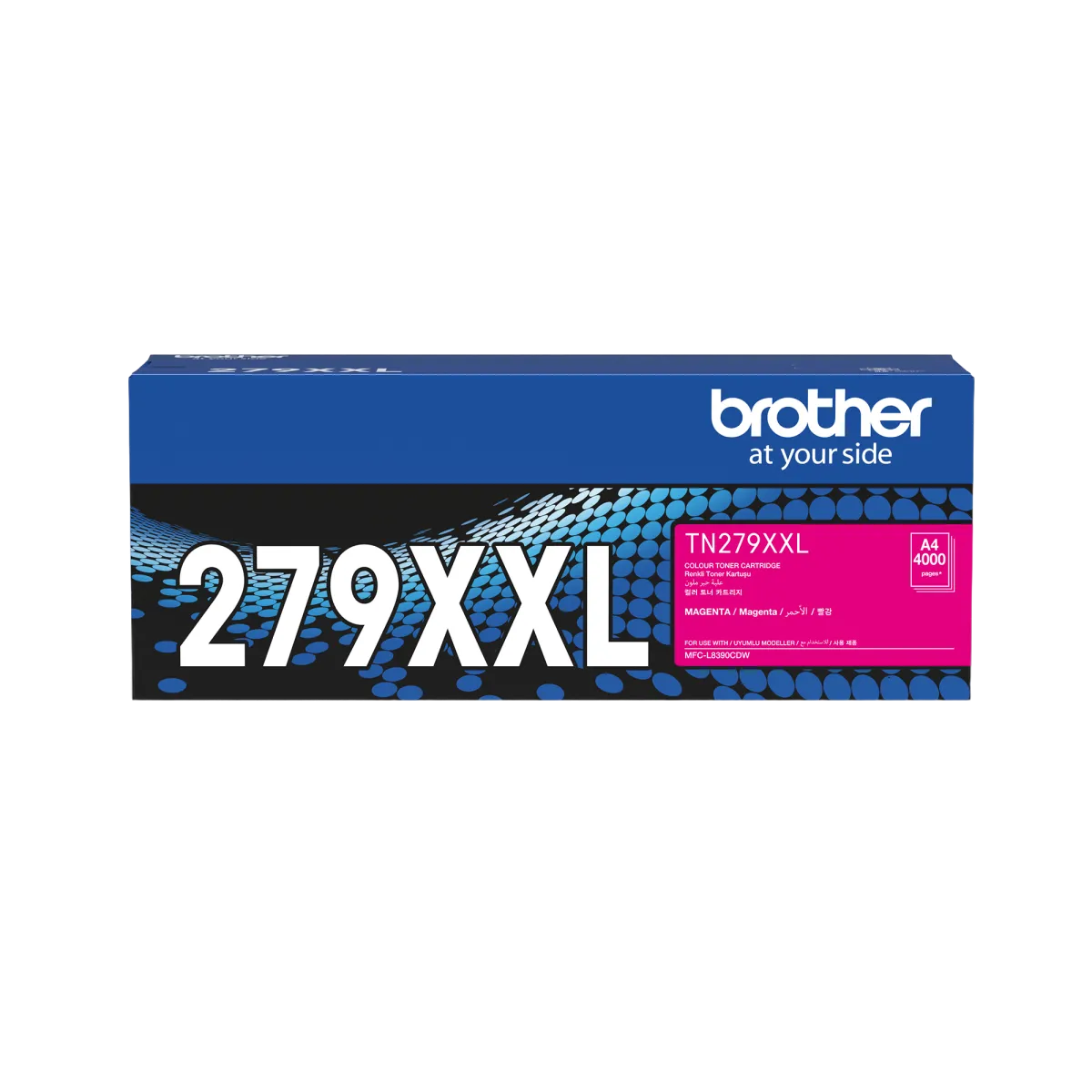 Brother (TN-279XXLM) Magenta Genuine Laser Toner Cartridge for MFC-L8390CDW