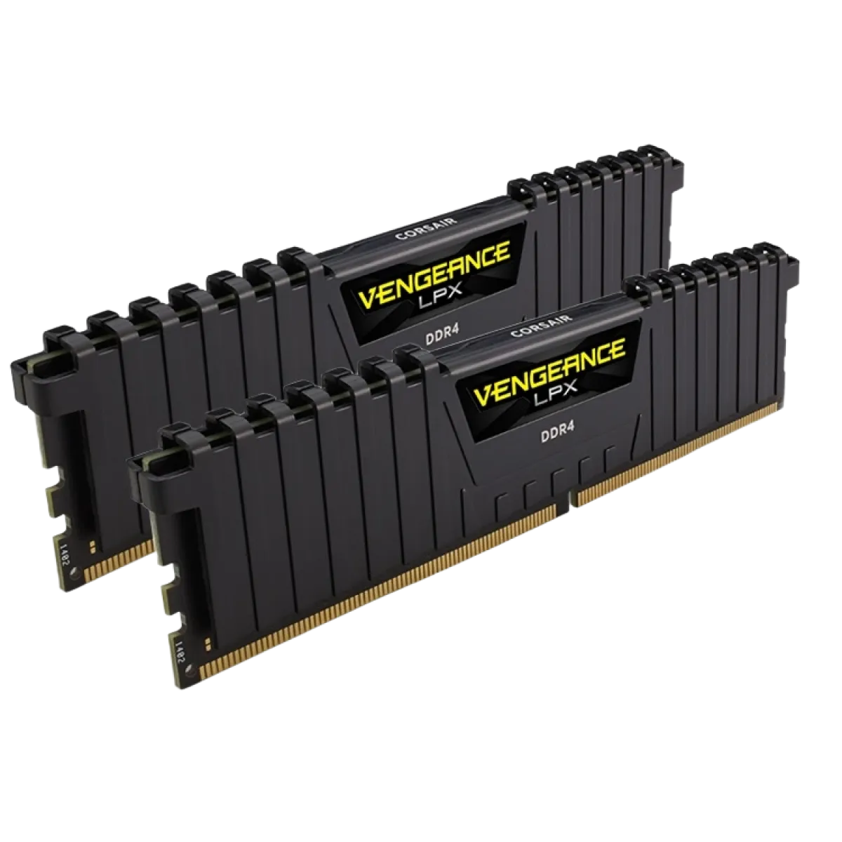 Corsair (CMK32GX4M2E3200C16) Vengeance LPX 32Gb DDR4 3200Mhz Gaming UDIMM - Kit of 2 - 5Yrs- Black