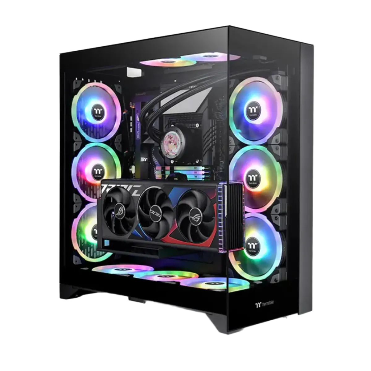 Thermaltake (CA-1Y3-00M1WN-00) CTE E600 MX Mid Tower Chassis - Black