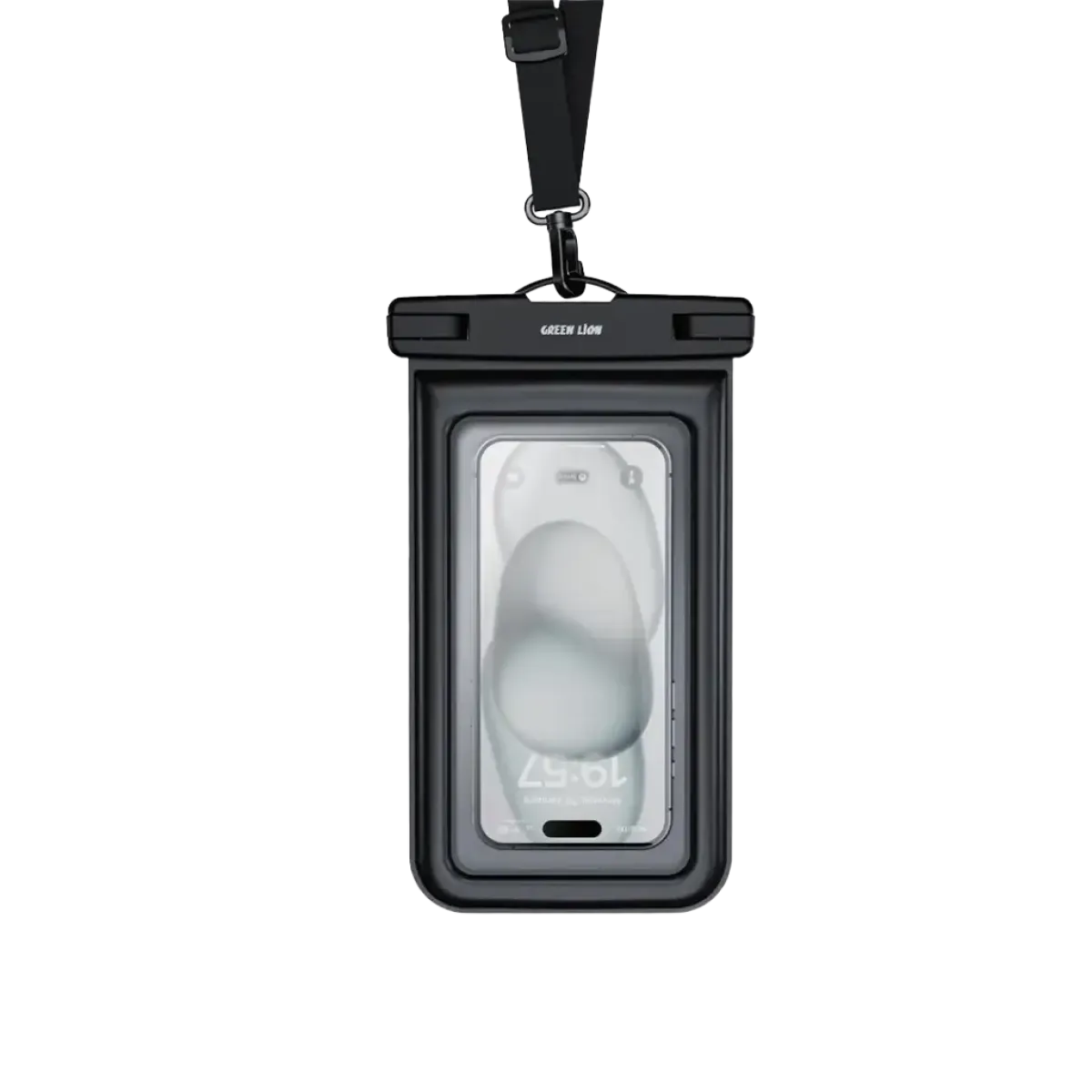 Green Lion (GNWPRFP7CLR) IPX8 Waterproof Case for 7.2" Mobile - Black