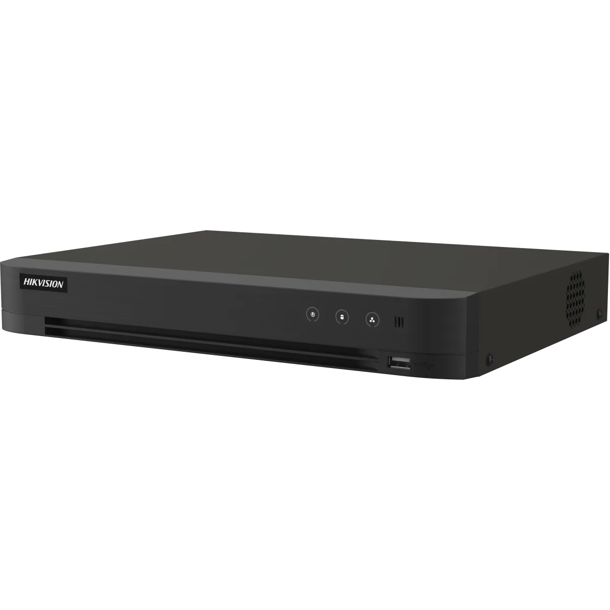 Hikvision (iDS-7216HQHI-M1/XT) DS-7200 Series 16 Channel 5MP, 1U, H.265 AcuSense DVR - Black