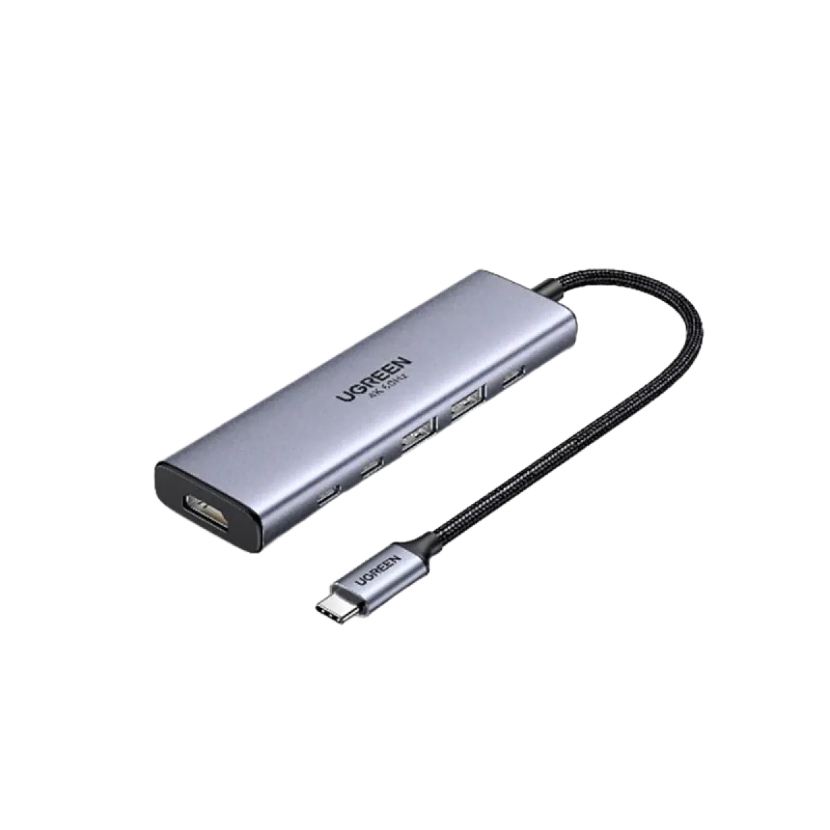 UGreen (35999) 6in1 USB-C Expansion Hub Multifunctional Docking Station - Grey