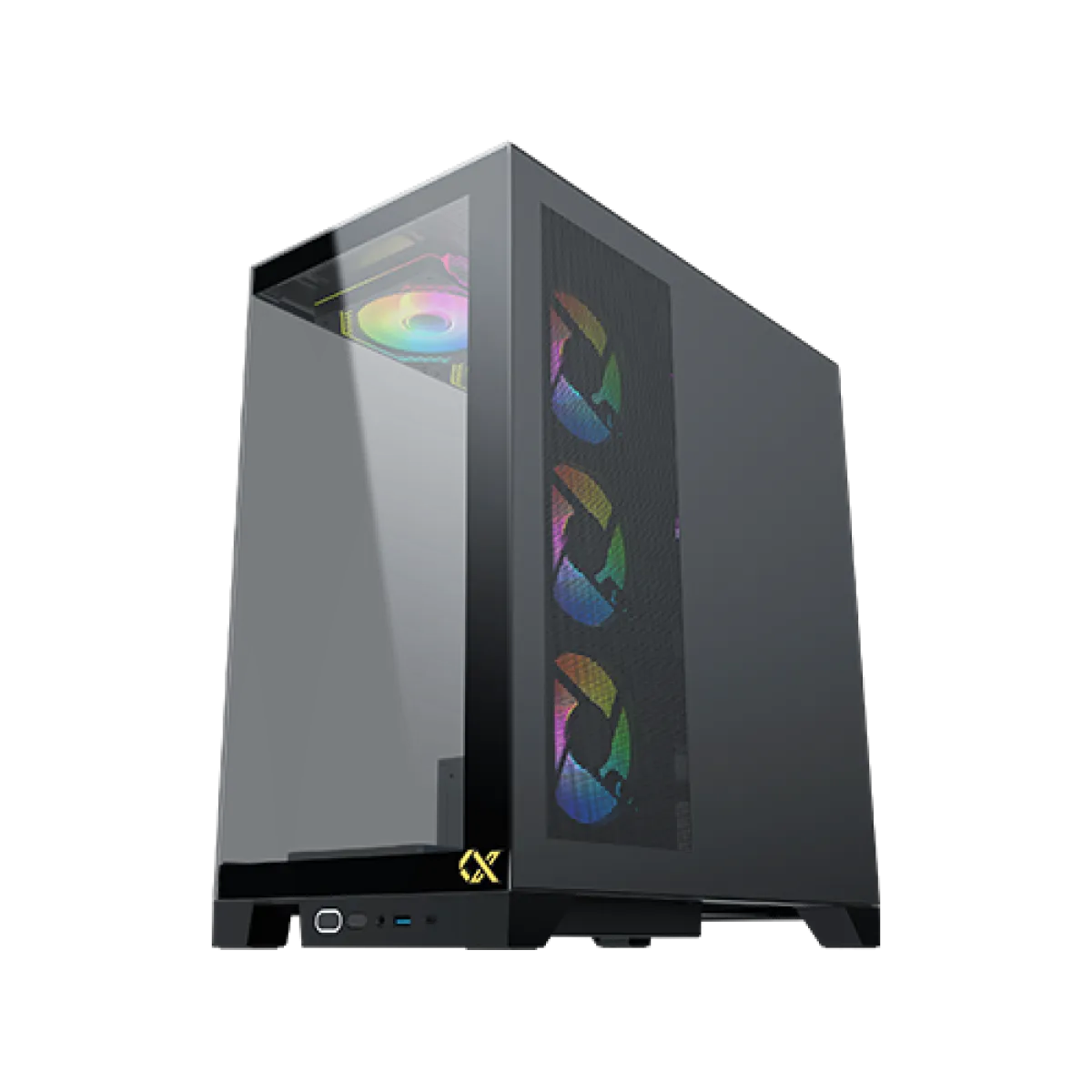 Xigmatek (EN41327) Endorphin Ultra Chassis With Left Tempered glass Sidepanel - Black