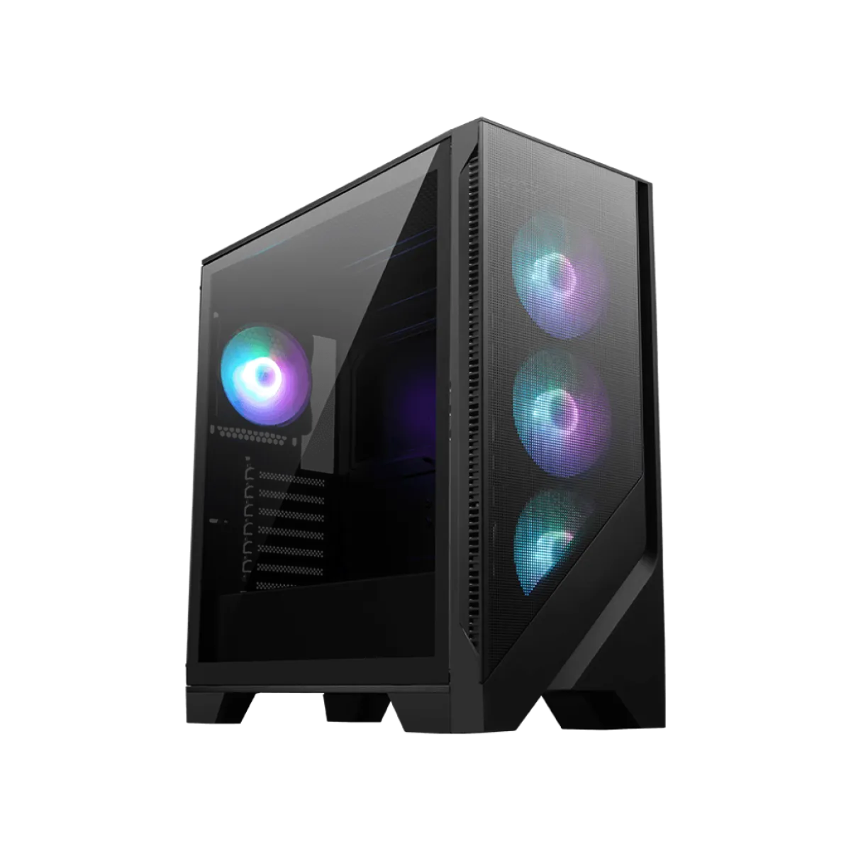MSI (321R) MAG Forge Airflow Gaming Chassis - ATX Tower - RGB - Black