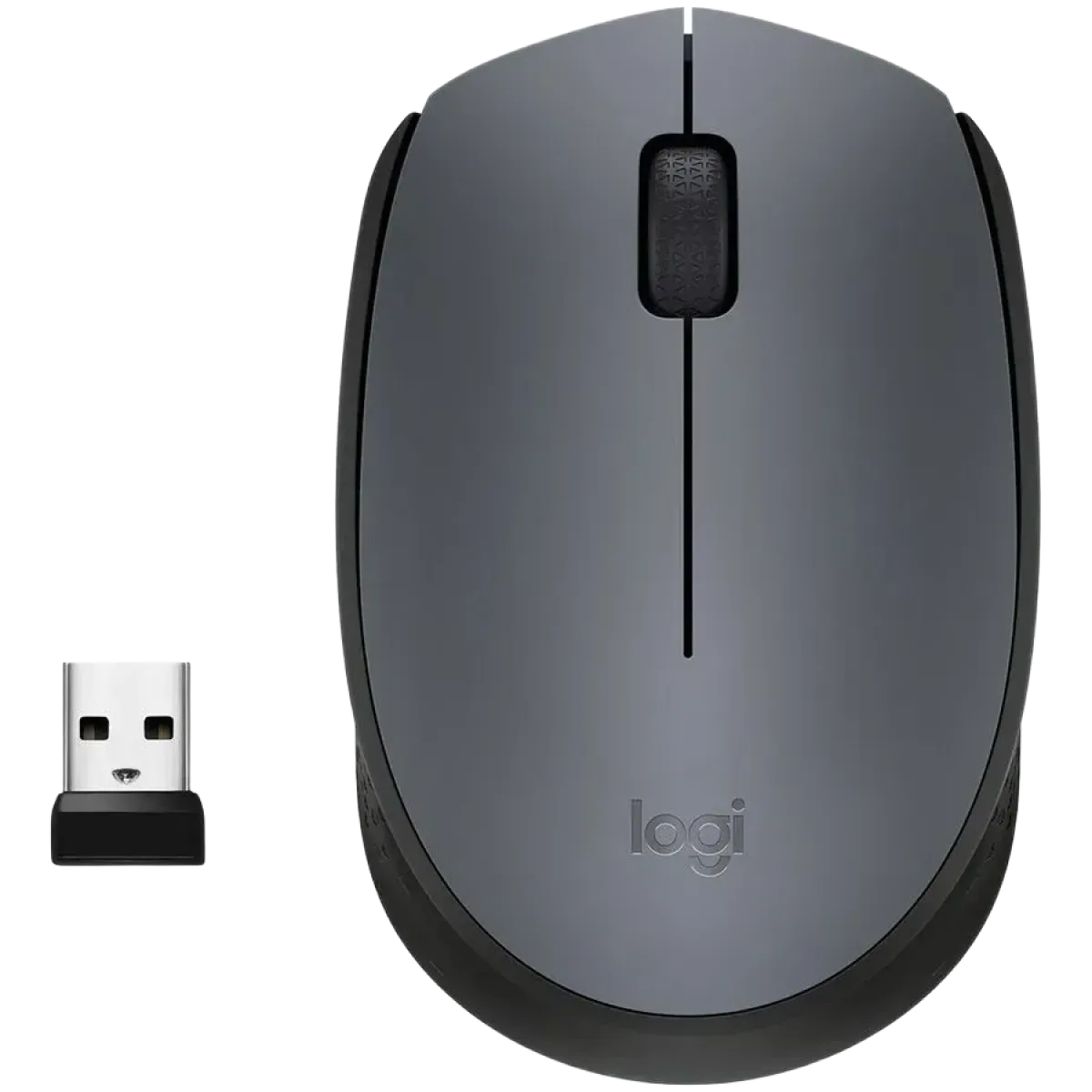 Logitech (910-004646) M170 Wireless NanoUSB Mouse - 2.4GHz - Black